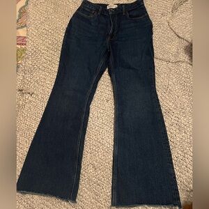 NWOT Abercrombie Curve Love High Rise Flare Jeans